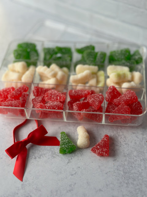 Albanese Christmas Tree Gummies – Premium Holiday Gummy Candies | Sanded Texture