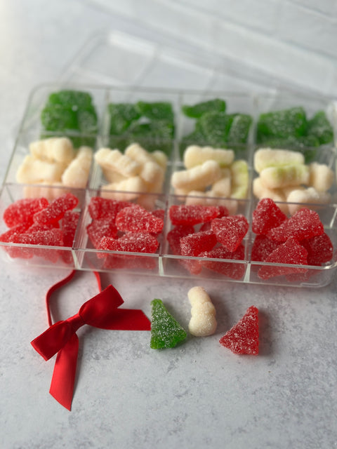 Albanese Christmas Tree Gummies – Premium Holiday Gummy Candies | Sanded Texture