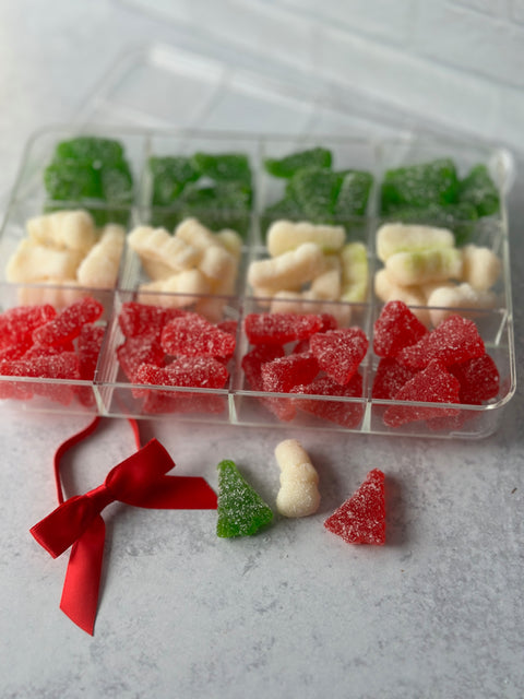 Albanese Christmas Tree Gummies – Premium Holiday Gummy Candies | Sanded Texture
