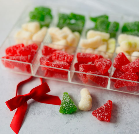 Albanese Christmas Tree Gummies – Premium Holiday Gummy Candies | Sanded Texture