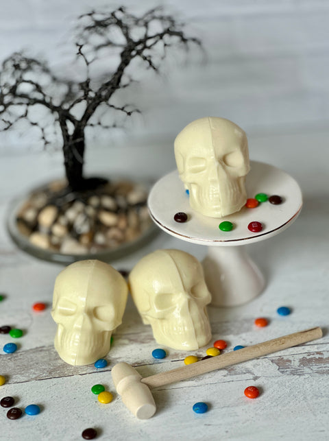 Mini Skull Breakable Chocolate (Box of 3)