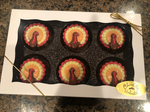 Thanksgiving Turkey Chocolate Covered Oreos Box Set 2
