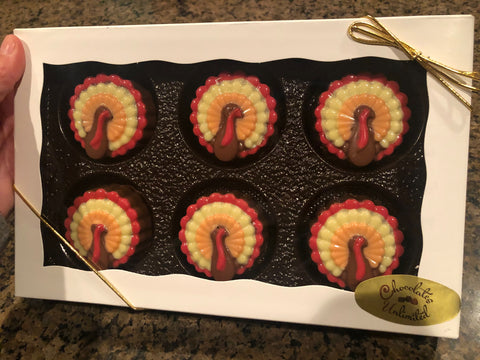 Thanksgiving Turkey Chocolate Covered Oreos Box Set