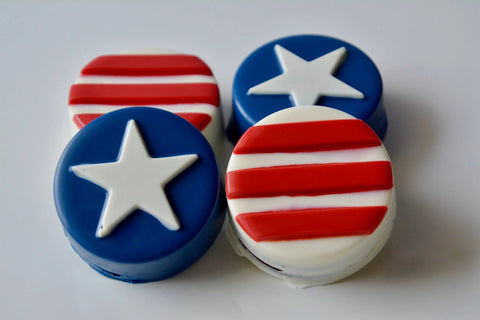 USA Chocolate Covered Oreos (Set of 12)