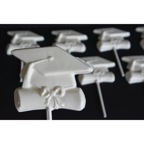 Graduation Chocolate Lollipops (Set 0f 12)