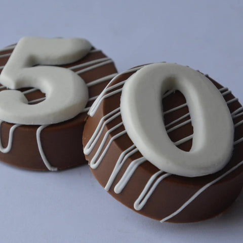 Anniversary/Birthday Chocolate Covered Oreos (Set of 12)