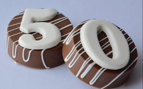 Anniversary/Birthday Chocolate Covered Oreos (Set of 12)