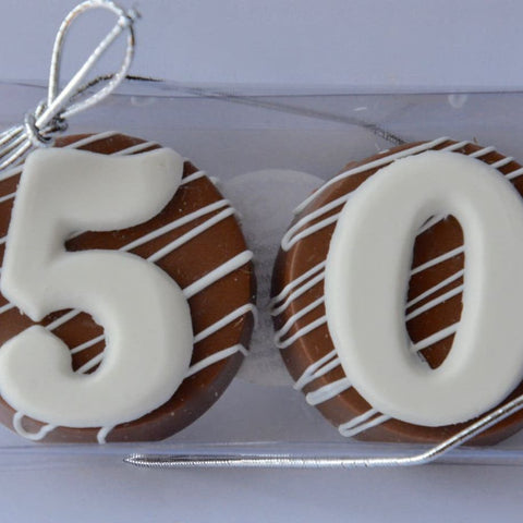 Anniversary/Birthday Chocolate Covered Oreos (Set of 12)