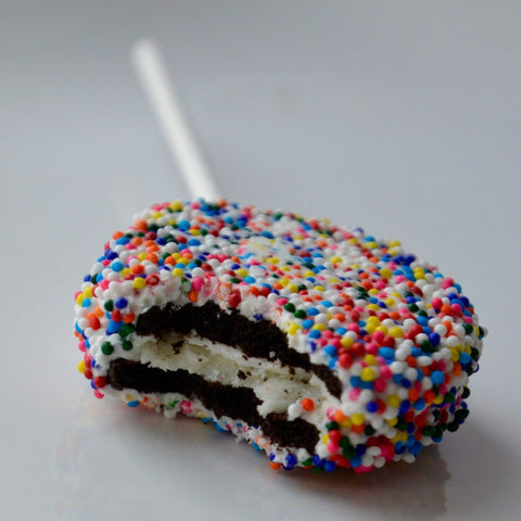 Chocolate Dipped Oreo Lollipops (Set of 12)