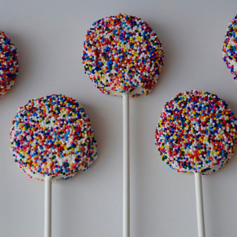 Chocolate Dipped Oreo Lollipops (Set of 12)