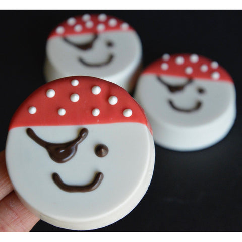 Pirated Inspired Chocolate Covered Oreos (Set of 12)