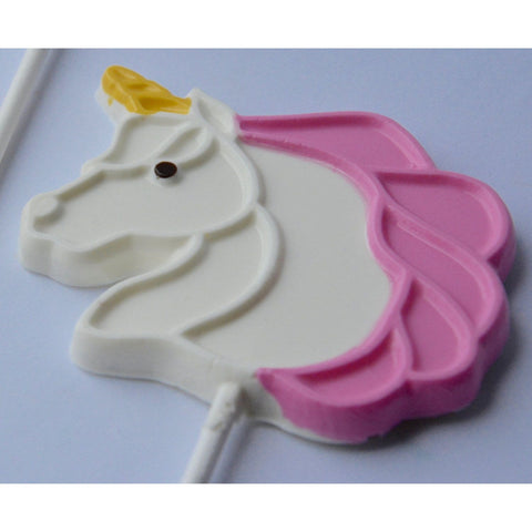 Unicorn Chocolate Lollipops (Set of 12)