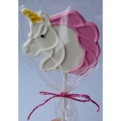 Unicorn Chocolate Lollipops (Set of 12)