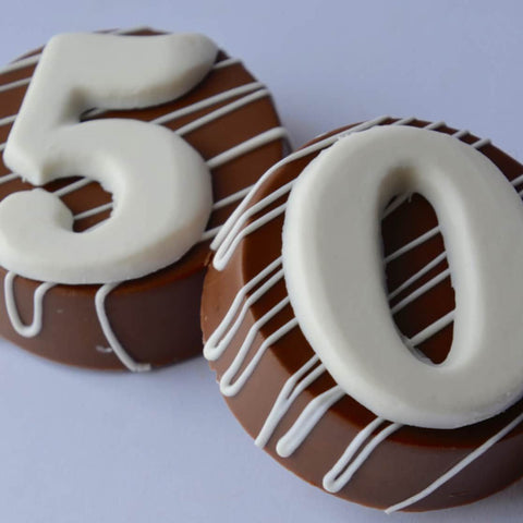 Anniversary/Birthday Chocolate Covered Oreos (Set of 12)