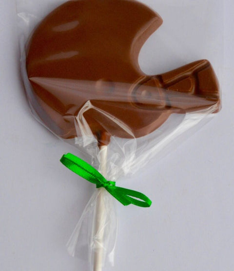 Chocolate Football Helmet Lollipops (Set of 12)