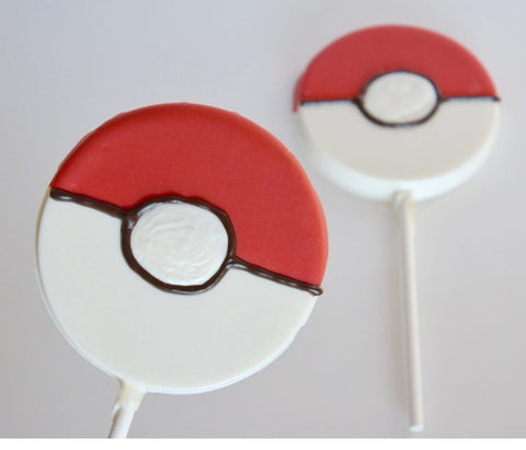 Pokemon Chocolate Lollipops (Set 0f 12)