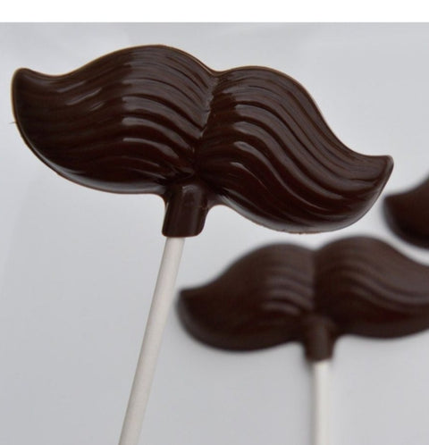 Mustache Lollipops (Set 0f 12)