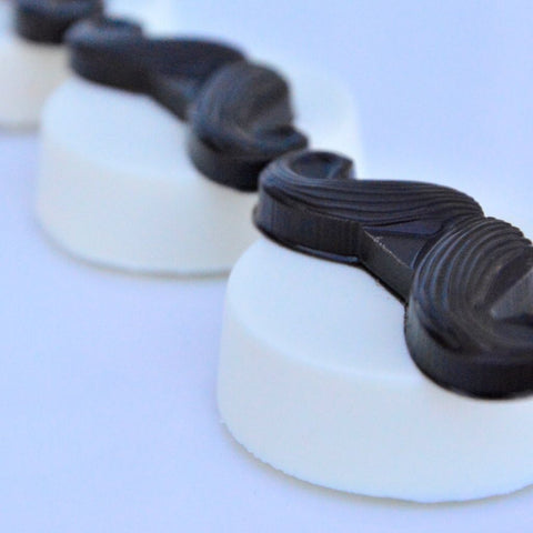 Mustache Inspired Chocolate Covered Oreos (Set of 12)