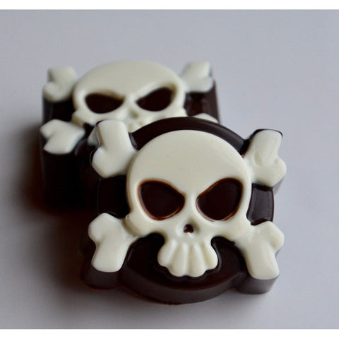 Skull & Cross Bones Chocolate Covered Oreos (Set 0f 12)