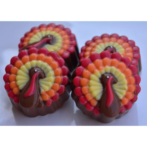 Thanksgiving Turkey Chocolate Covered Oreos (Set of 6)