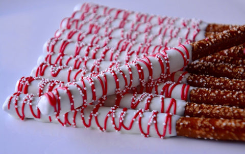 Chocolate Covered Pretzels (Set of 12 pairs)