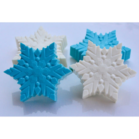 Winter Snow Flake Chocolate Covered Oreos (Set of 6)