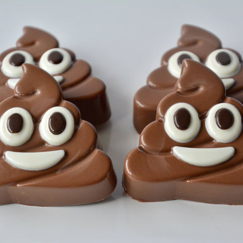 Poop Emoji Chocolate Dipped Oreos (Set of 12)