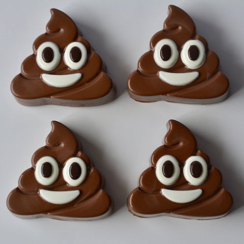 Poop Emoji Chocolate Dipped Oreos (Set of 12)