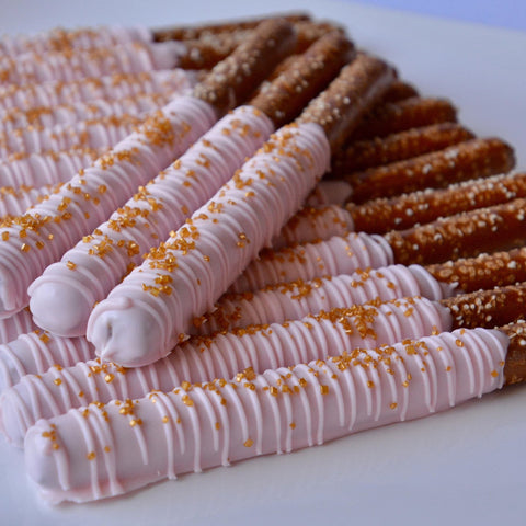 Princess & Prince Chocolate Covered Pretzels (Set 0f 12)