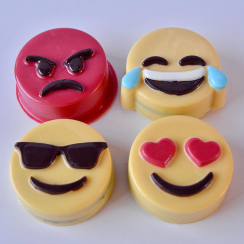 Chocolate Covered Emoji Oreos (Set of 12)