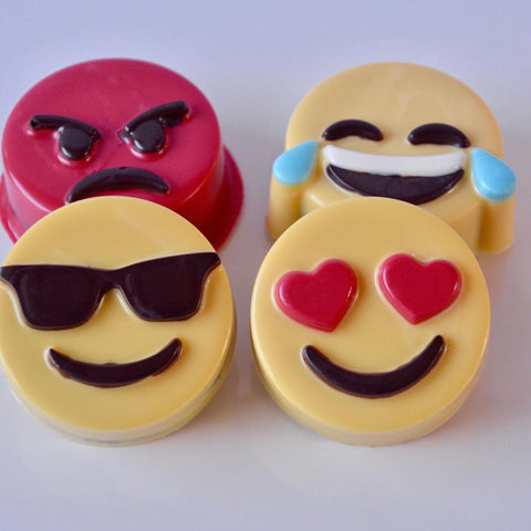 Chocolate Covered Emoji Oreos (Set of 12)