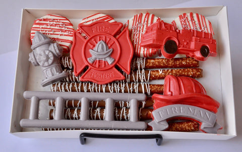 Chocolate Firefighter Gift Set