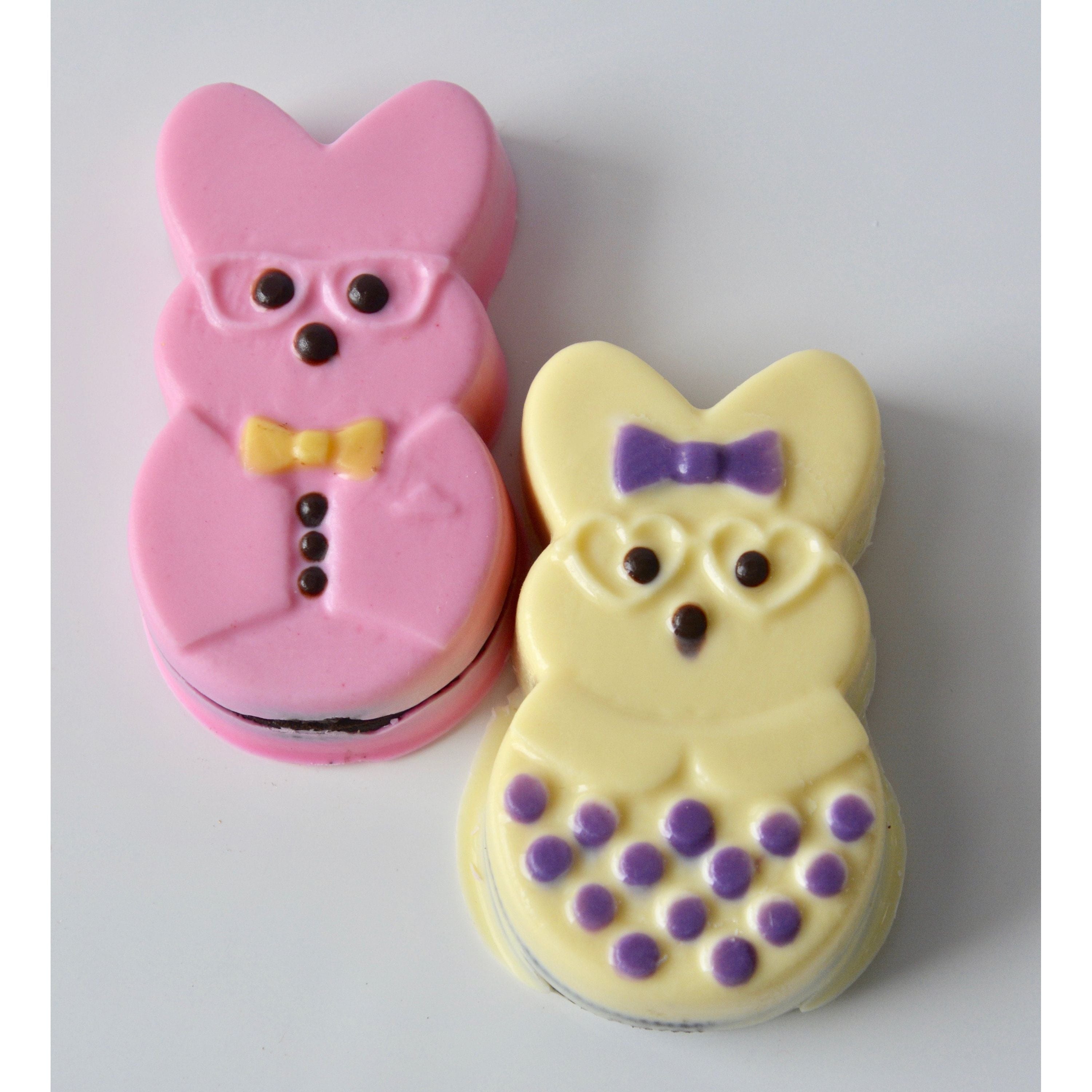 Easter Bunny Chocolate Covered Oreos (Set of 6) – Chocolates Unlimited ...