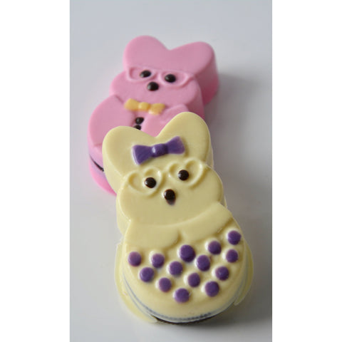 Easter Bunny Chocolate Covered Oreos (Set of 6)