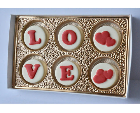 Valentines Chocolate Covered Oreo Gift Set