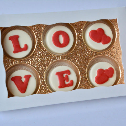 Valentines Chocolate Covered Oreo Gift Set