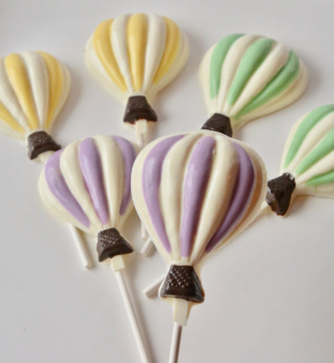 Chocolate Balloon Lollipops (Set of 12)