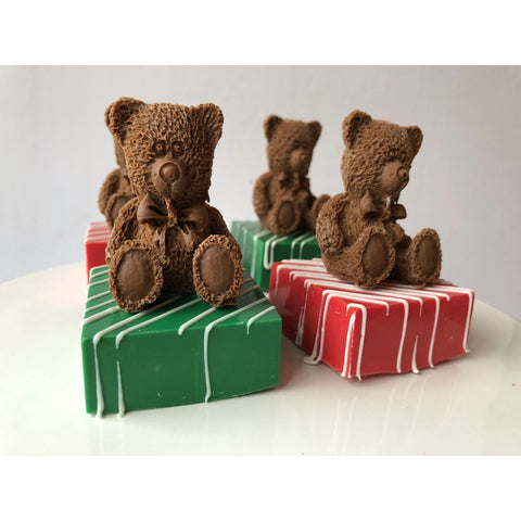 Teddy Bear Inspired Chocolate Covered Oreo Sets (Set of 6)