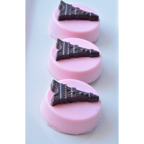 Eiffel Tour Inspired Chocolate Covered Oreos (Set of 12)