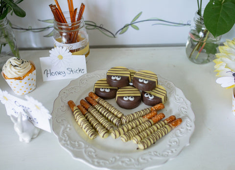 Mother-to-Bee Baby Shower Snack Set