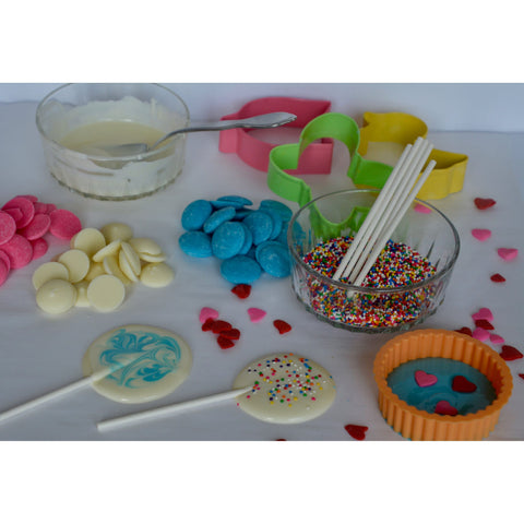 DIY Chocolate Lollipop Kit