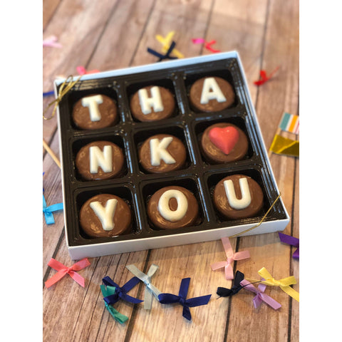 Thank You Chocolate Dipped Oreo Gift Box