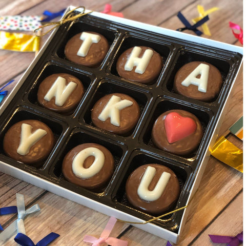 Thank You Chocolate Dipped Oreo Gift Box