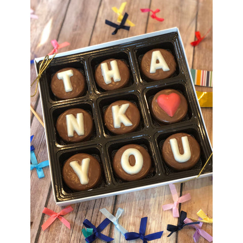 Thank You Chocolate Dipped Oreo Gift Box