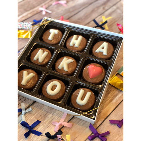 Thank You Chocolate Dipped Oreo Gift Box