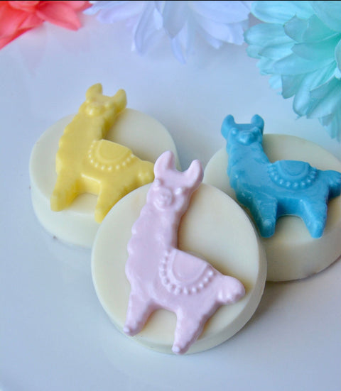 Llama Inspired Chocolate Covered Oreos (Set of 12)