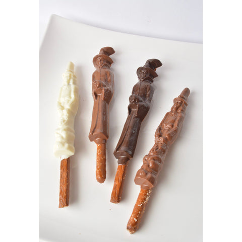 Halloween Witch Chocolate Covered Pretzels (Set 0f 12)