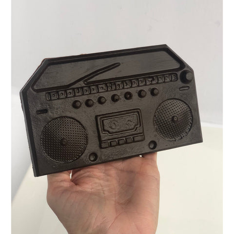 80s Boom Box Solid Chocolate