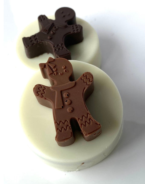 Gingerbread Man Chocolate Covered Oreos (Set 0f 12)