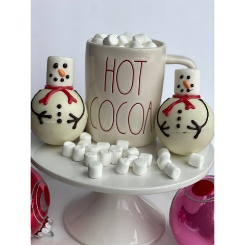 Snowmen Hot Chocolate Bombs (Set of 2)